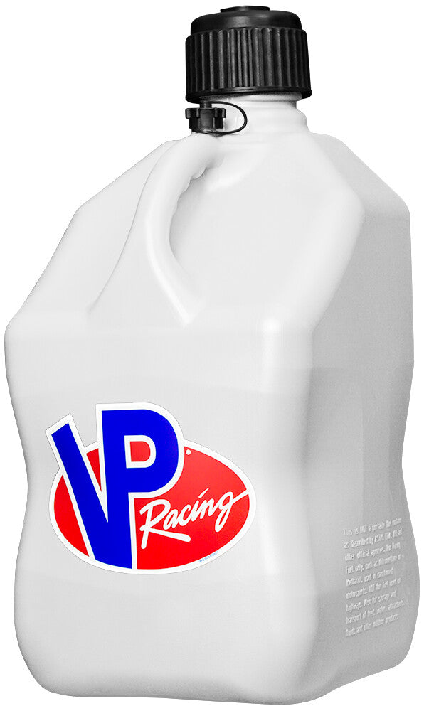 VP RACING VP MOTORSPORTS CONTAINER 5 GALLON WHITE