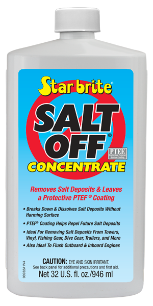 Salt-Away Salt Remover Spray 32oz Concentrate with Mixing Unit