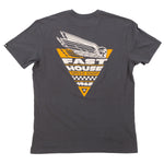 FLYER TEE GRAPHITE BLACK