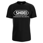 SHOEI TEE BLACK WHITE