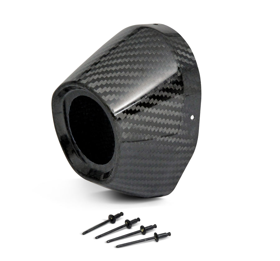 Exhaust Carbon End Cap
