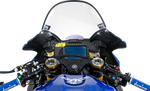 A450 ROAD RACING GRIPS BLUE/WHITE PAIR