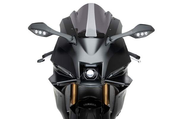 WINDSCREEN Z-RACING DARK SMOKE YAM