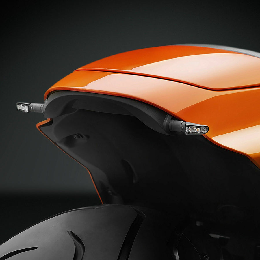 TS TAIL/BRAKE LIGHT LEGGERA S BLACK PAIR | TS125B