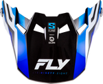 FORMULA S CARBON BYTE VISOR BLUE CARBON/BLUE/WHITE YL/SM
