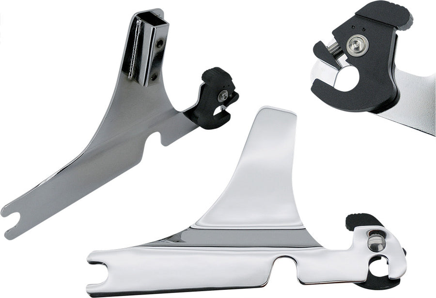 DETACHABLE SIDE PLATES CHROME SOFTAIL | 086081