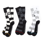 LINEUP 3-PK SOCKS MULT