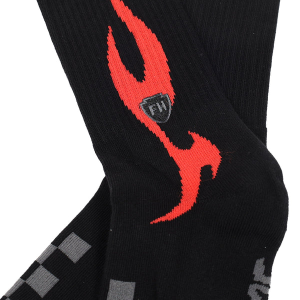 SCORCHED SOCK BLACK