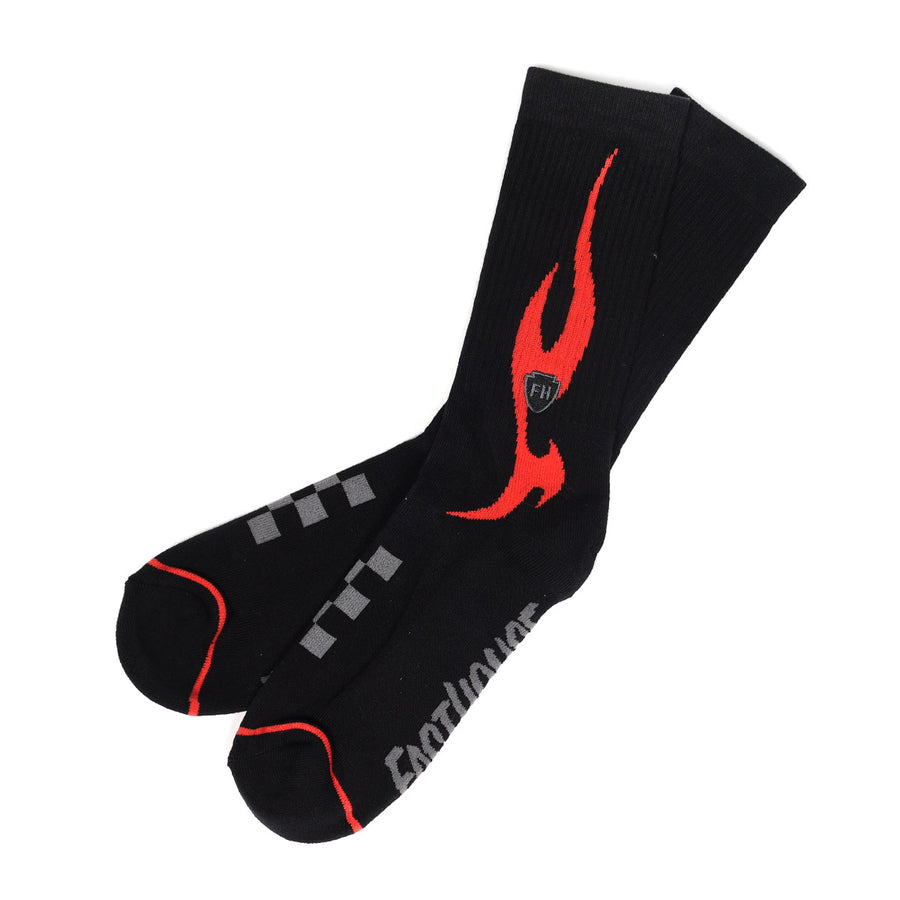 SCORCHED SOCK BLACK