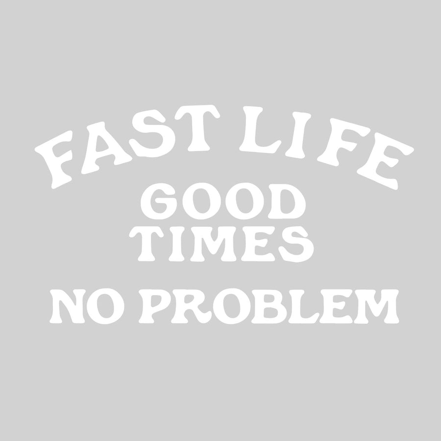 NO PROBLEM DIECUT STICK WHT