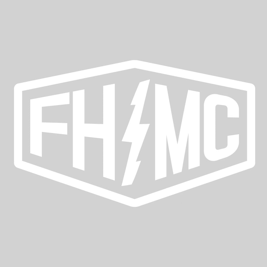 LINEUP DIE CUT STICKER WHITE
