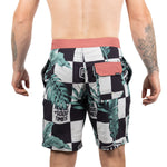 POOLSIDE19 BOARDSHORT B/W