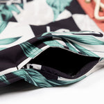 POOLSIDE19 BOARDSHORT B/W