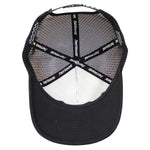 POOLSIDE HAT BLACK/WHITE