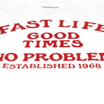 NO PROMLEM TEE WHITE