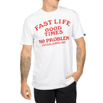 NO PROMLEM TEE WHITE