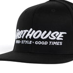 CLEAR-CUT HAT BLACK OS