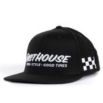 CLEAR-CUT HAT BLACK OS