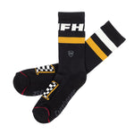 HEROES CREW SOCK BLACK