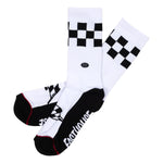 VAULT CREW SOCK WHT/BLK