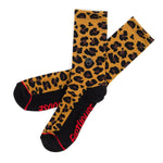 STRUT CREW SOCK TAN/BLACK
