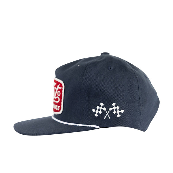 YTH CARRERA HAT NAVY OS