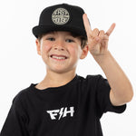 TOD SQUALL HAT BLACK OS