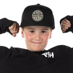 YTH SQUALL HAT BLACK OS