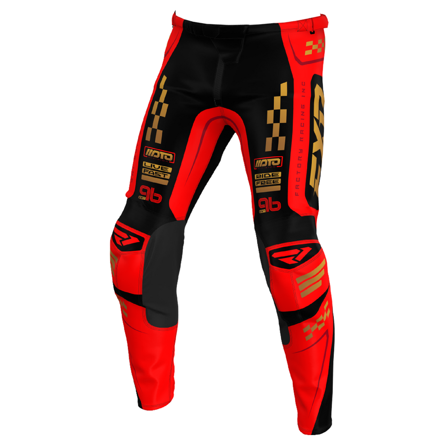 CLCH PRO PANT RED/BLK/GLD30