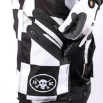 MOTORALL CHECKERS BLK/WHT 36