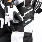MOTORALL CHECKERS BLK/WHT 34