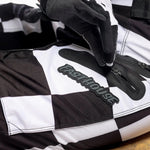 MOTORALL CHECKERS BLK/WHT 32
