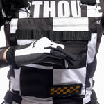 MOTORALL CHECKERS BLK/WHT 32