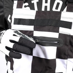 MOTORALL CHECKERS BLK/WHT 34