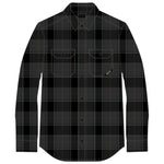 HD FLANNEL SHIRT BLKASP