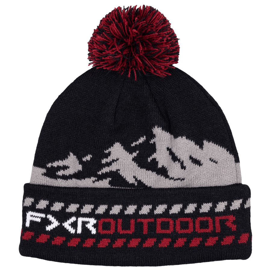 MOUNT BEANIE BLACK/OXBLOOD