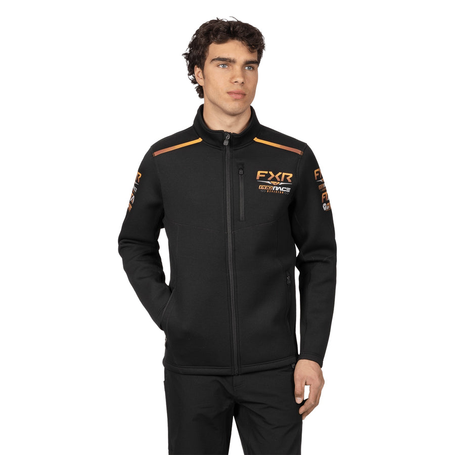 RACEDIV ZIP UP BLKKSH