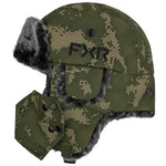 TRAPPER HAT MOSS/BLACK