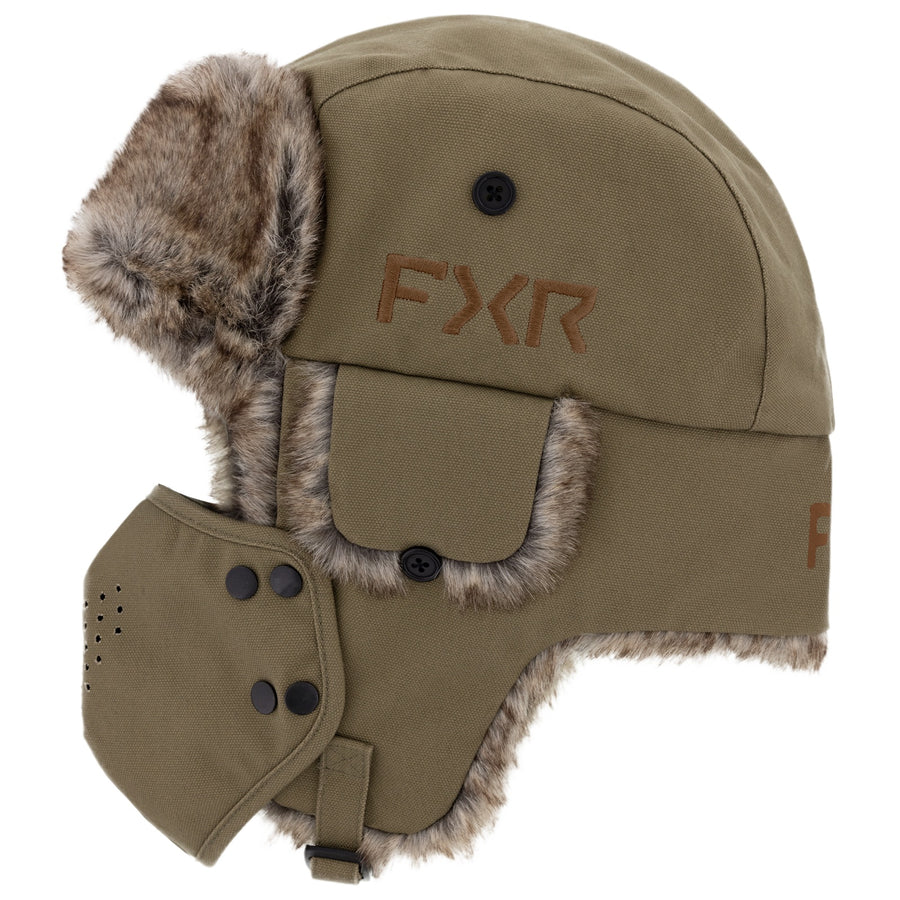 TRAPPER HAT CNVS/UMB