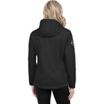 WM HYDRO SHEL JKT BLKRED