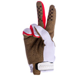SPDSTYHERO GLOVE WHT/RED