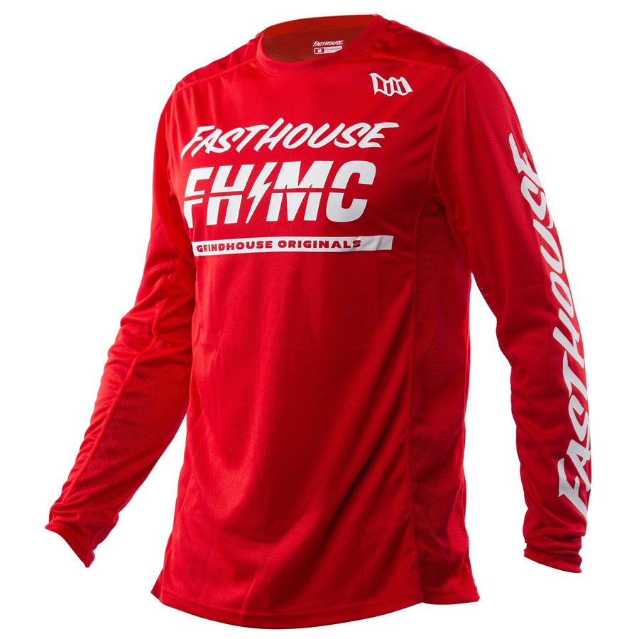GRND SCORE JERSEY REDWHT 3XL
