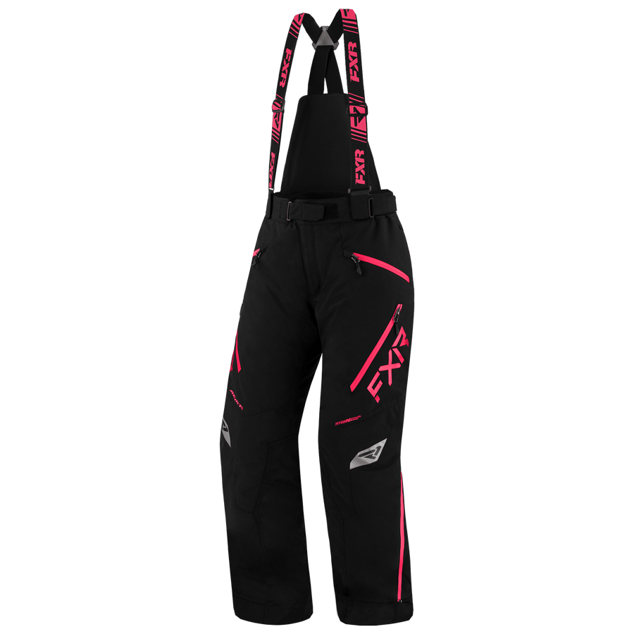 WM EDGE PANT BLK/FUCHSIA