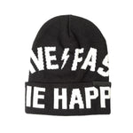 DIE HAPPY BEANIE BLK OS