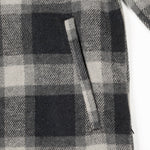 FOLSOM FLANNEL GREIGE/BLK 3X