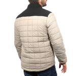 LOGAN PUFFJACKET GREIGBLK