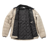 LOGAN PUFFJACKET GREIGBLK