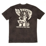 NO PASS TEE BLK CRYSTAL