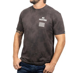 NO PASS TEE BLK CRYSTAL