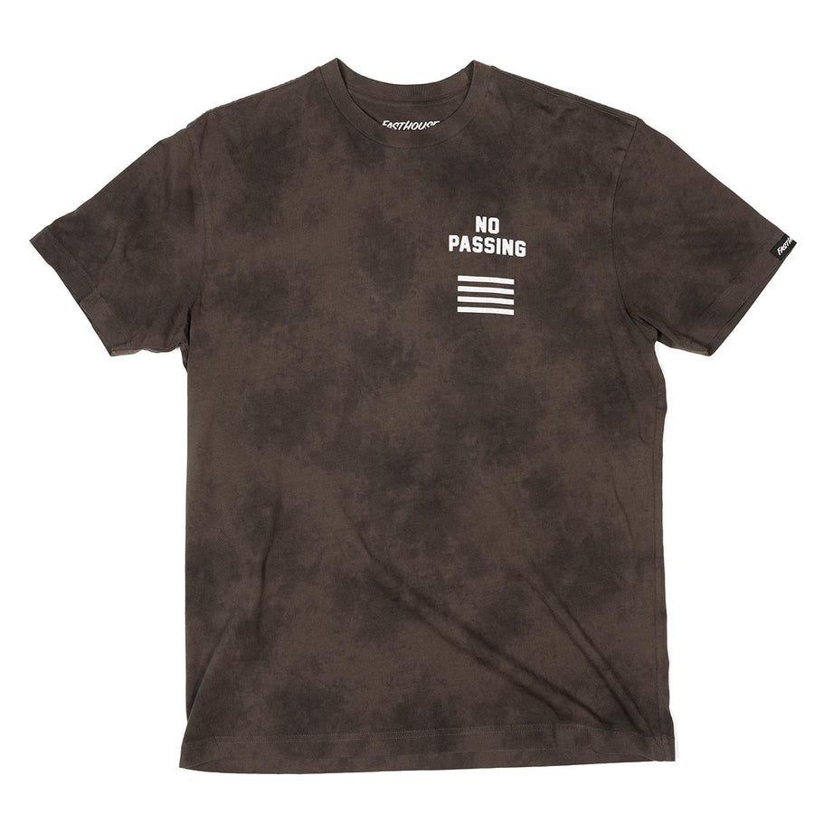 NO PASS TEE BLK CRYSTAL